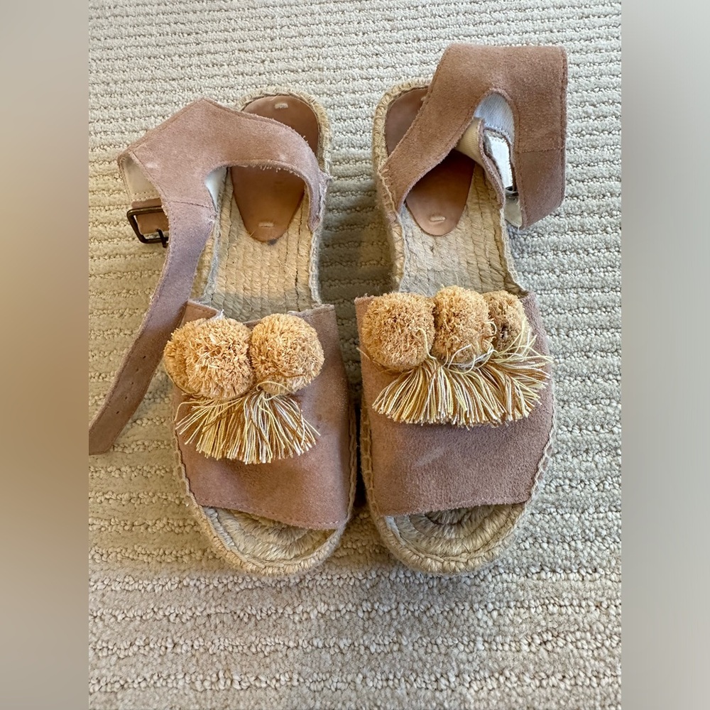 Soludos X Anthropologie Platform Sandal